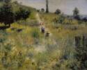 Pierre Auguste Renoir, Path Leading through Tall Grass