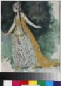 Valentin Alexandrowitsch Serow, Lyudmila. Costume design for the opera Ruslan and Lyudmila by M. Glinka