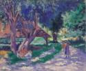 Maximilien Luce, Bessy, Yonne, the Shaded Path