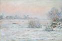 Claude Monet, Winter Sun at Lavacourt