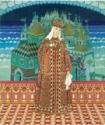 Iwan Jakowlewitsch Bilibin, Militrissa. Costume design for the opera The Tale of Tsar Saltan by N. Rimsky-Korsakov