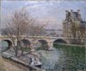 Camille Pissarro, Le Pont Royal and Pavillon de Flore