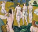 Émile Bernard, Women Bathing