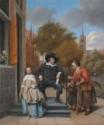 Jan Havicksz Steen, A Burgher of Delft and His Daughter (Adolf Croeser and his daughter Catharina Croeser)