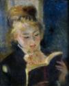 Pierre Auguste Renoir, A girl reading (La liseuse)