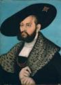 Lucas Cranach der Ältere, Portrait of Margrave Abrecht of Brandenburg-Ansbach, Duke of Prussia