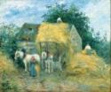 Camille Pissarro, The Hay Cart, Montfoucault