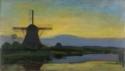 Piet Mondrian, Windmill at night