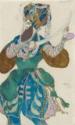 Léon Bakst, Costume design for the ballet Scheharazade by N. Rimsky-Korsakov