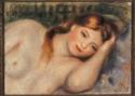 Pierre Auguste Renoir, Nu (Jeune fille couchée en buste)