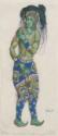 Léon Bakst, Costume design for the Ballet Blue God by R. Hahn