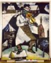 Marc Chagall, The Fiddler (Le violoniste)