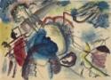 Wassily Wassiljewitsch Kandinsky, Sketch for Painting with  Border (Entwurf zum Bild mit weissem Rand)