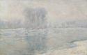 Claude Monet, Ice,  effect (Glaçons, effet blanc)
