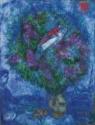 Marc Chagall, Bouquet with Lovers