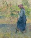 Camille Pissarro, Peasant Girl Laboring