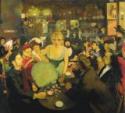 Louis Anquetin, In the Aristide Bruant's Montmartre club Le Mirliton