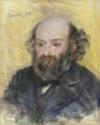 Pierre Auguste Renoir, Portrait of Paul Cézanne (1839-1906)