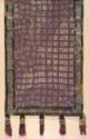 Saddle cloth with lions