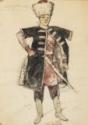 Alexander Nikolajewitsch Benois, Costume design for the opera Boris Godunov by M. Musorgsky