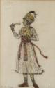 Alexander Nikolajewitsch Benois, The Indian. Costume design for the opera Sadko by N. Rimsky-Korsakov