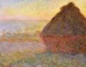 Claude Monet, Grainstack (Sunset)
