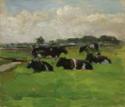 Piet Mondrian, Polder Landscape with Cows