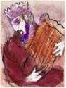 Marc Chagall, King David