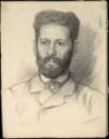 Viktor Michailowitsch Wasnezow, Portrait of the sculptor Mark Matveyevich Antokolsky (1843-1902)