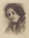 Léon Bakst, Portrait of the painter Filipp Andreevich Malyavin (1869-1940)
