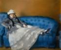 Édouard Manet, Madame Manet sur un canapé bleu