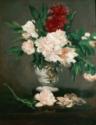 Édouard Manet, Vase de pivoines sur piédouche