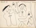 Pablo Picasso, Étude pour le Déjeuner sur l'herbe (Studie für Das Frühstück im Grünen)