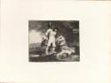 Franciscode Goya, Los Desastres de la Guerra (Die Schrecken des Krieges), Blatt 15. Y no hai remedio (Und es gibt keine Hilfe dagegen)