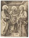Albrecht Dürer, Heilige Veronika zwischen Heiligen Peter und Paul
