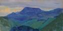 Nicholas Roerich, Die blauen Berge. Aus der Serie Kaukasusstudien