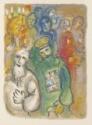 Marc Chagall, Chagall, Marc (1887-1985), The Story of the Exodus, Colour lithograph, 1966, Modern, Russia, Private Collection, Cop