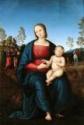 Perugino, Perugino (ca. 1450-1523), Madonna with Child, Oil on wood, ca 1502, Renaissance, Italy, School of Umbria,