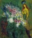 Marc Chagall, Chagall, Marc (1887-1985), Nu à l'enfant, Oil on canvas, 1949, Modern, Russia, Private Collection, Copyright protected