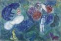 Marc Chagall, Chagall, Marc (1887-1985), Le Paradis, Oil on canvas, 1961, Modern, Russia, Musée Marc Chagall, Nice, Copyright protecte