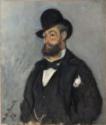 Claude Monet, Monet, Claude (1840-1926), Portrait of Léon Monet, Oil on canvas, 1874, Impressionism, France, Private Collection,