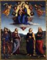 Perugino, Perugino (ca. 1450-1523), Madonna in Glory with Saints (Pala Scarani), Oi