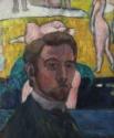 Émile Bernard, Bernard, Émile (1868-1941), Self-portrait, Oil on canvas, 1891, Postimpressionism, France, Musée d'Orsay, Paris,