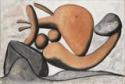 Pablo Picasso, Femme lançant une pierre (Steinwerfende Frau)