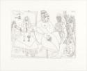 Pablo Picasso, Collation en musique chez la Célestine