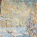 Abraham Manievich, Neige dans la forêt (Schnee im Wald)