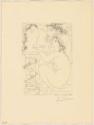 Pablo Picasso, Sculpteur et modèle admirant un tête sculptée