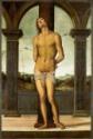 Perugino, Der heilige Sebastian an der Säule
