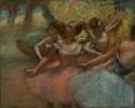 Edgar Degas, Vier Balletttänzerinnen auf der Bühne
