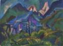 Ernst Ludwig Kirchner, Alphütten und Tinzenhorn